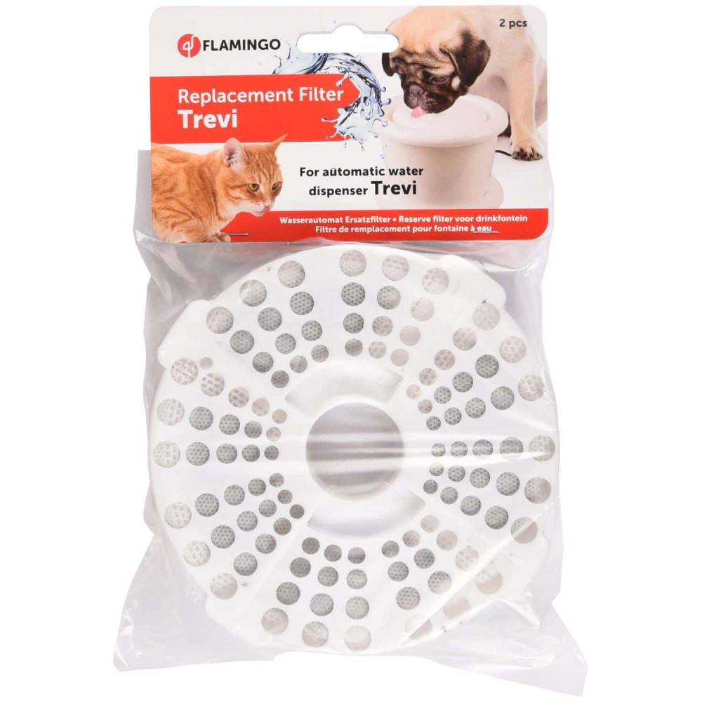 Filtre pour fontaine a eau, TREVI 3L, lot de 2 filtres. - Image 1
