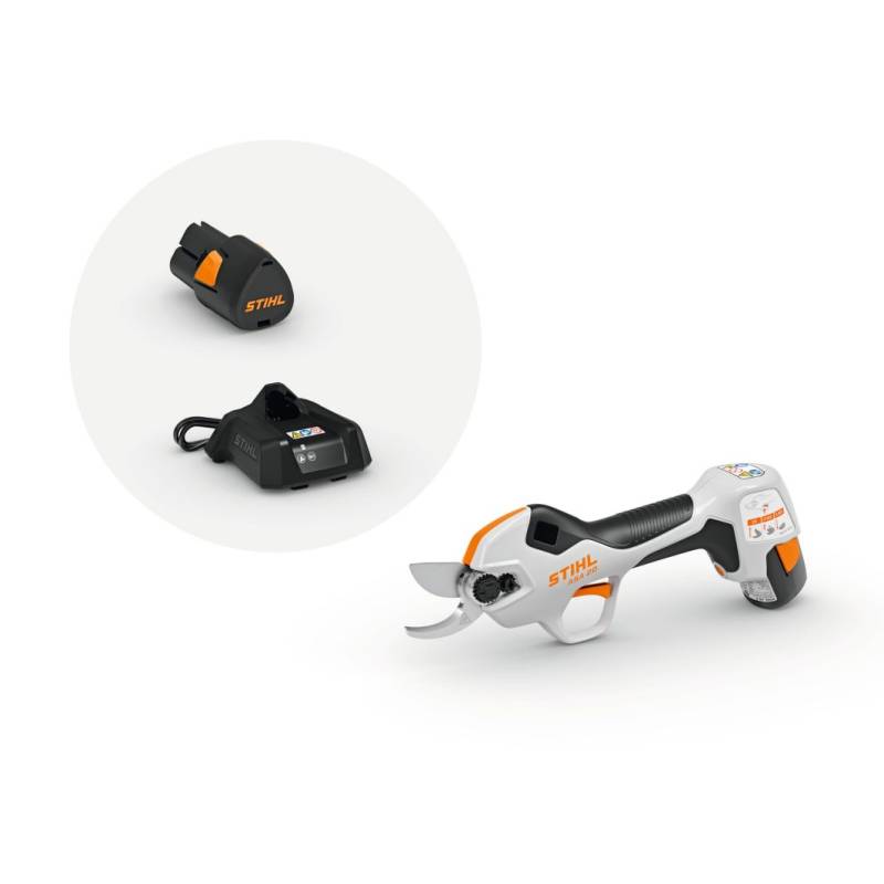 Sécateur à batterie ASA 20 STIHL - Pack Chargeur et Batterie - Image 1