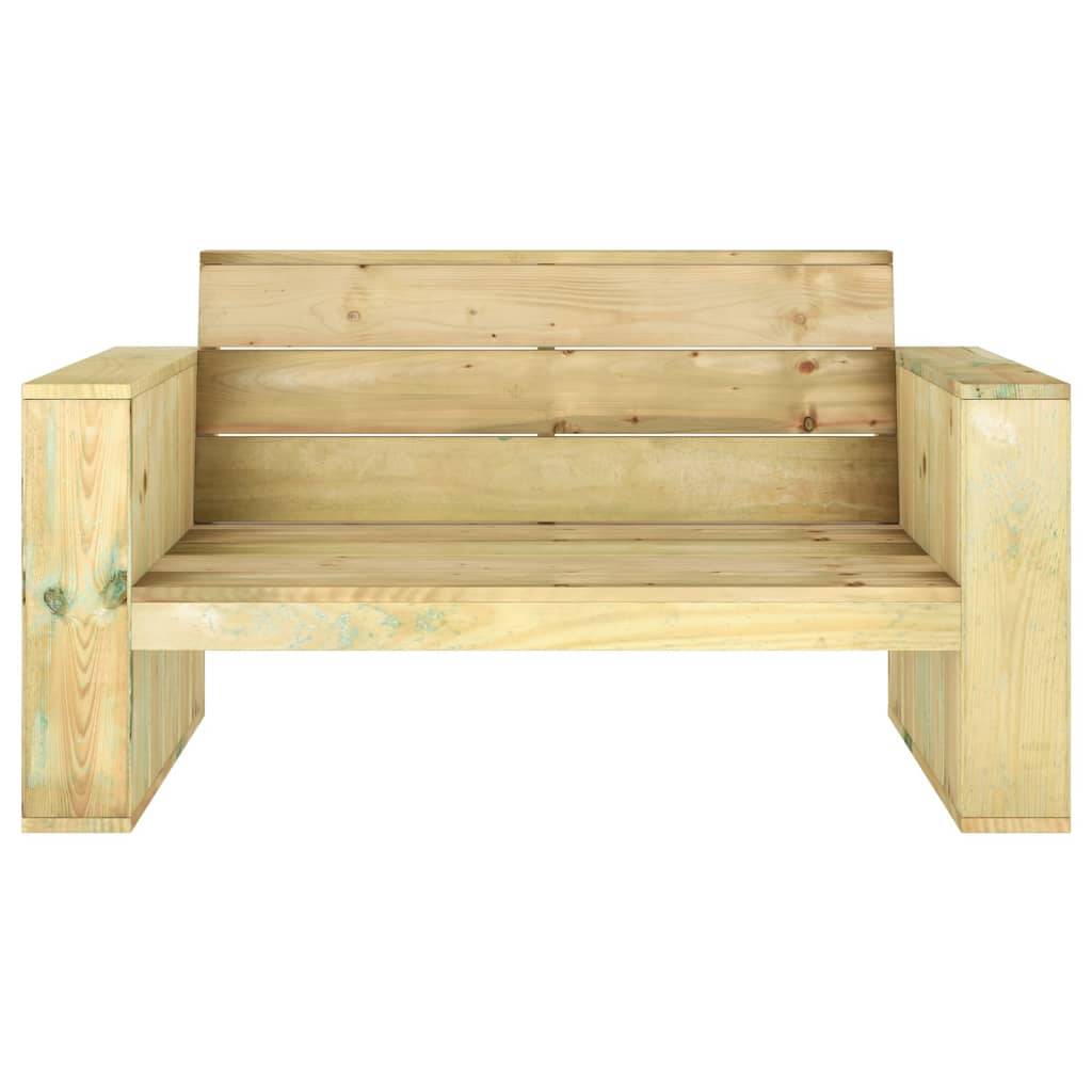 Maison Chic - Banc de jardin - Banc d'extérieur - Banquette 139 cm bois de pin imprégné - Imagen 3