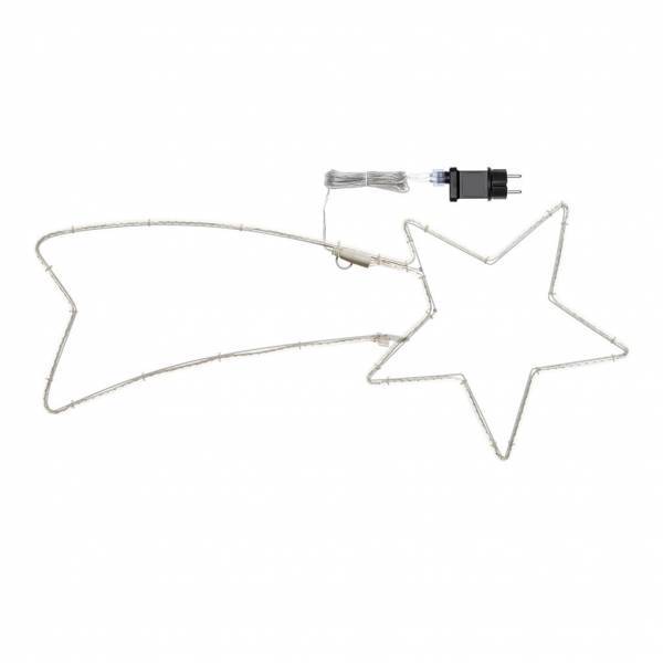 Lotti - Etoile filante lumineuse flash 240 led blanc chaud 80CM IP44 Lotti - Imagen 3
