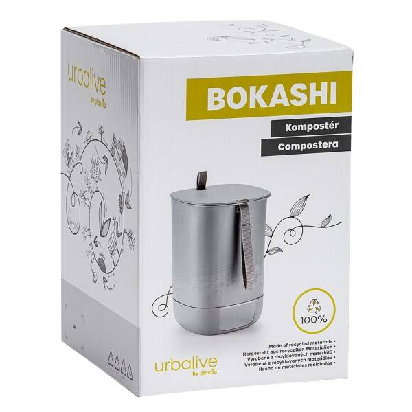 Ferme Du Moutta - Lot de 2 Bokashi Urbalive Design 14 L - Imagen 7