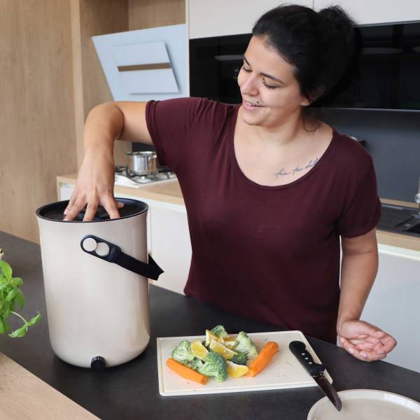Ferme Du Moutta - Lot de 2 Bokashi Organko 2 Blanc (9,6L) + 1 kg d'Activateur EM-1 - Imagen 3