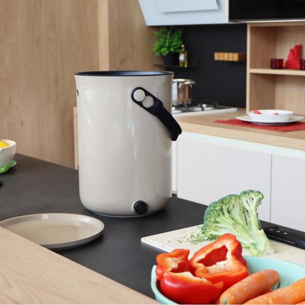 Ferme Du Moutta - Lot de 2 Bokashi Organko 2 Blanc (9,6L) + 1 kg d'Activateur EM-1 - Imagen 2