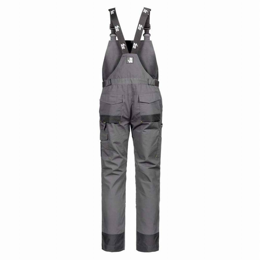 Salopette de travail - NORTH WAYS - Stampe Gris/Noir T.L 1203 L - Image 2