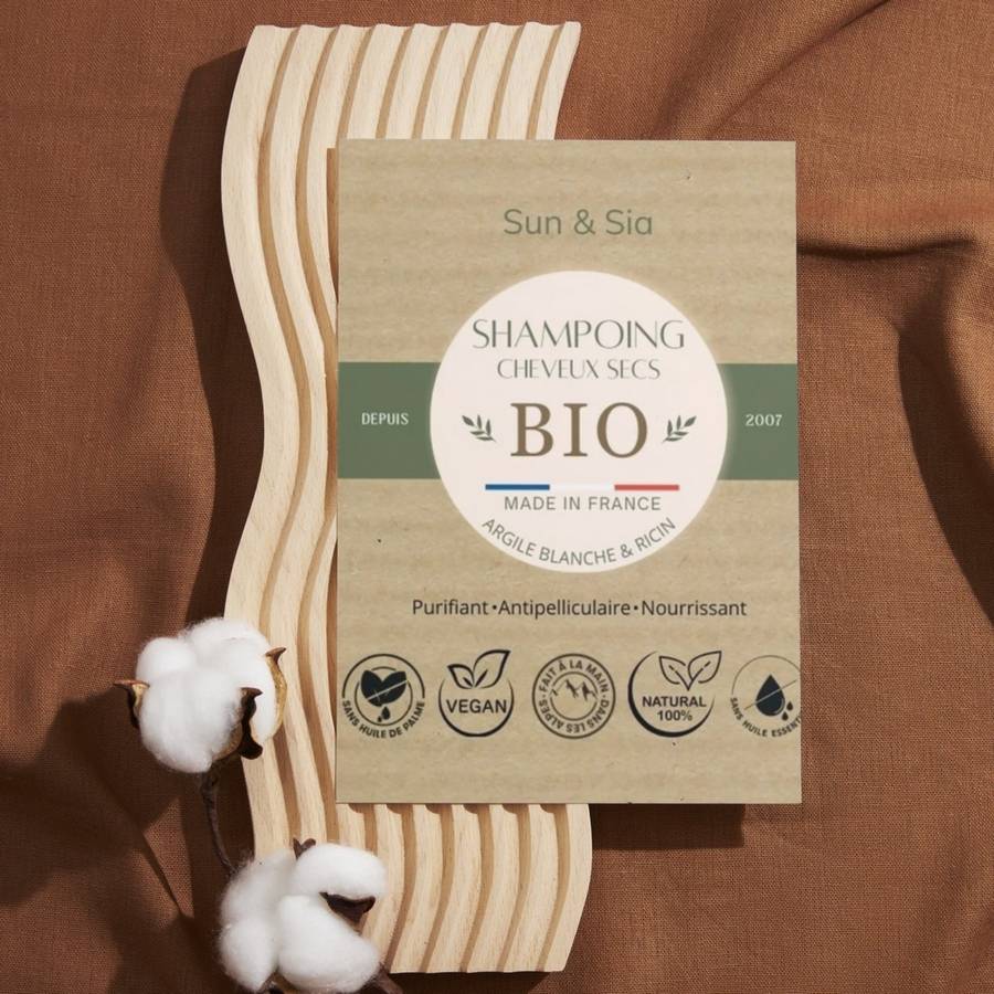 Shampoing Bio Cheveux Secs – Nutrition & Réparation Intense – Hydratation en Profondeur pour Cheveux Abîmés, Ternes et Cassants - Image 5