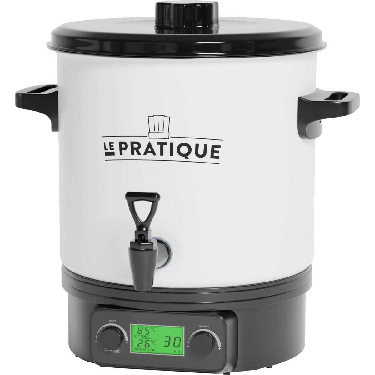 LE PRATIQUE - Stérilisateur automatique en émail écran LCD - Imagen 1