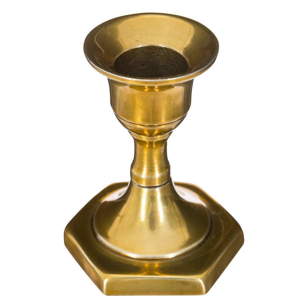 Atmosphera - Bougeoir métal doré H7,5cm - Atmosphera Créateur d'intérieur - Imagen 2