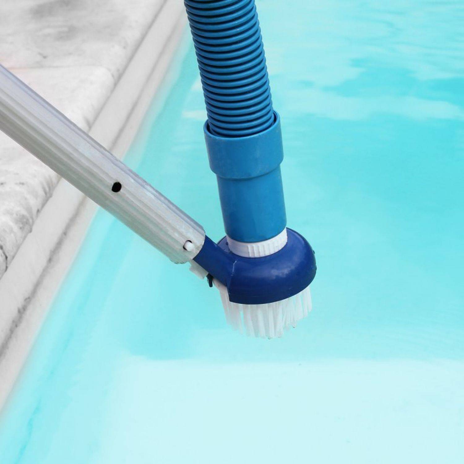 Linxor - Tête de brosse d'angles aspirante bleu pour manche standard ou télescopique - Linxor - Imagen 3
