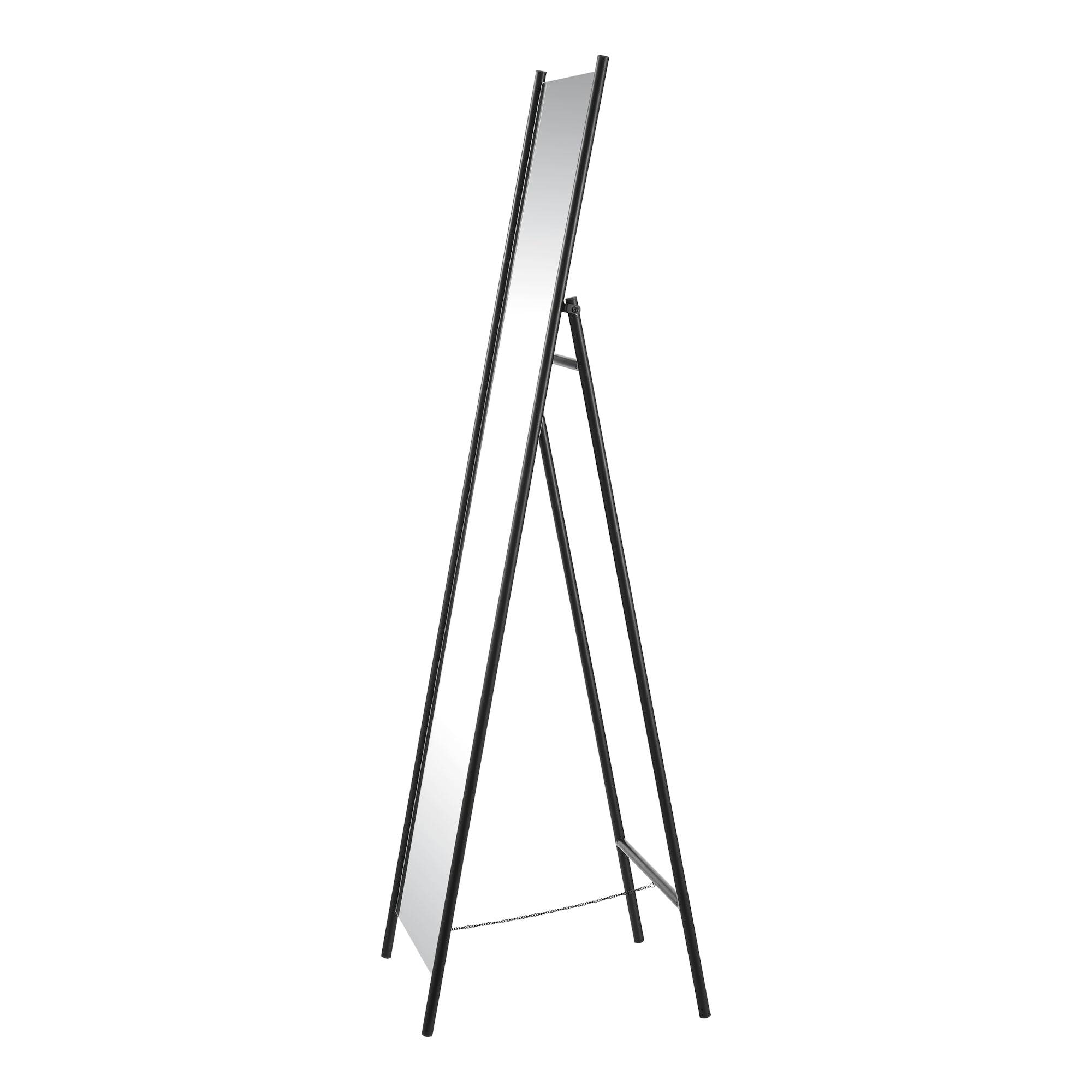 Helloshop26 - Miroir sur pied 160 x 43 x 49 cm noir - Imagen 5