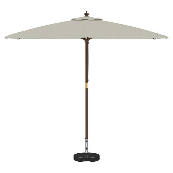 Maison Chic - Base de Parasol - Support de Parasol avec roulettes avec poignée Granit Noir 29 kg Ronde - Image 3