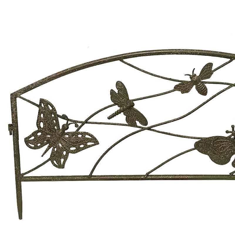 La Grande Prairie - Barrière jardinière papillons 51x1x26cm - Image 2
