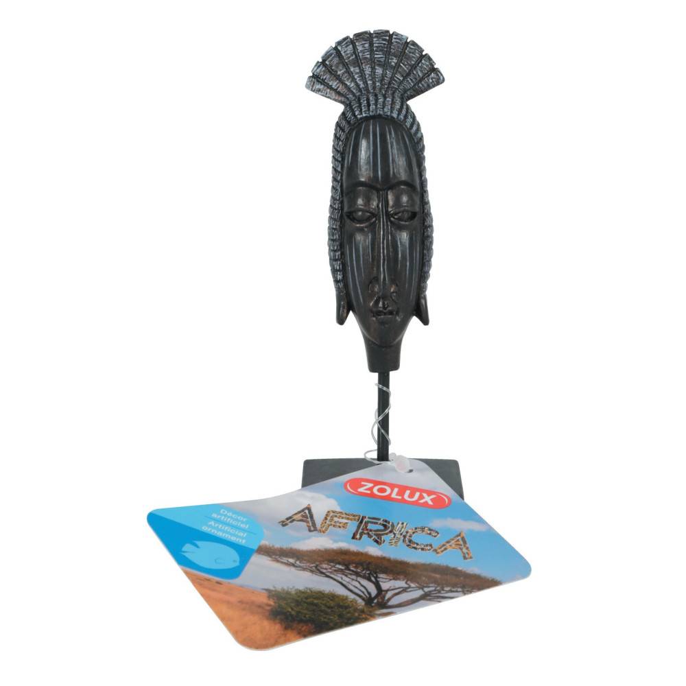 Zolux - Décoration Africa masque Femme  taille S Aquarium - Imagen 1
