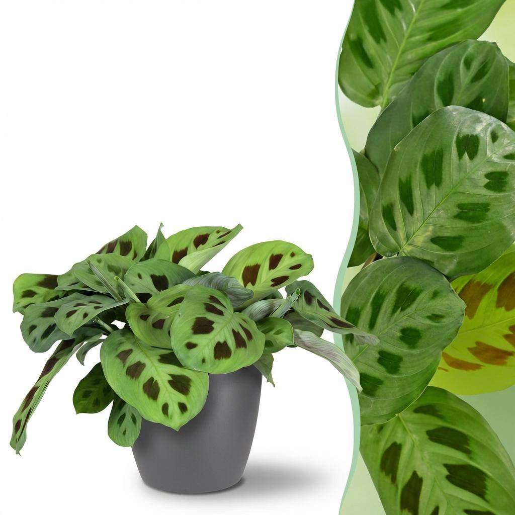 Maranta Fascinator Kerchoveana - H35cm - Image 2