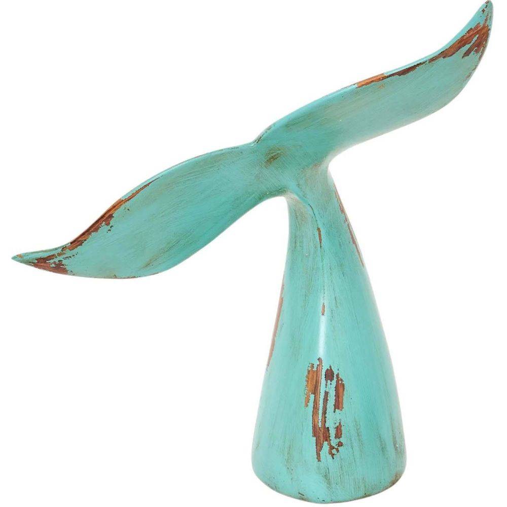 Batela - Queue de baleine en résine 22 x 23 cm - Imagen 4