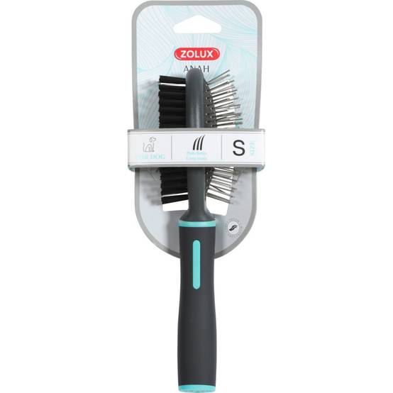 Zolux - Brosse double taille S pour chiens. - Imagen 3