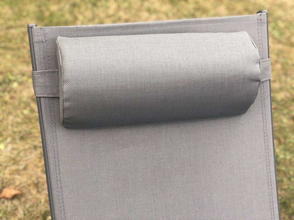 Chalet & Jardin - Lot de 2 bains de soleil Monaco en aluminium - Gris anthracite Chalet & Jardin - Image 4