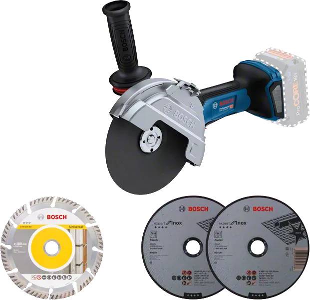 Bosch Professional - Meuleuse angulaire sans-fil biturbo - GWS 18V-180 P - BOSCH - 06019H6L02 - Imagen 1