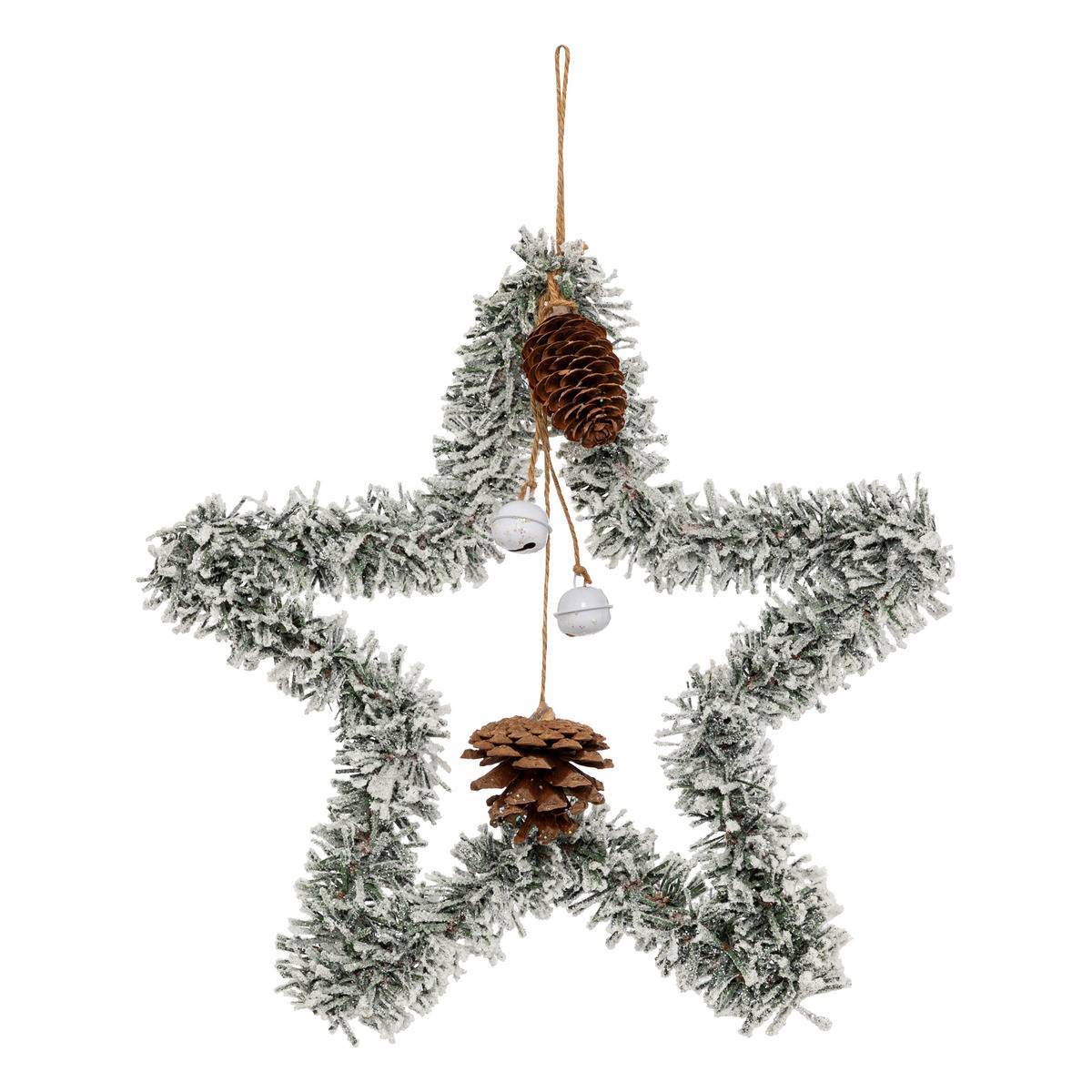 Fééric Lights & Christmas - SUSP ETOILE FROSTY 27CM - Feeric Lights & Christmas - Imagen 1