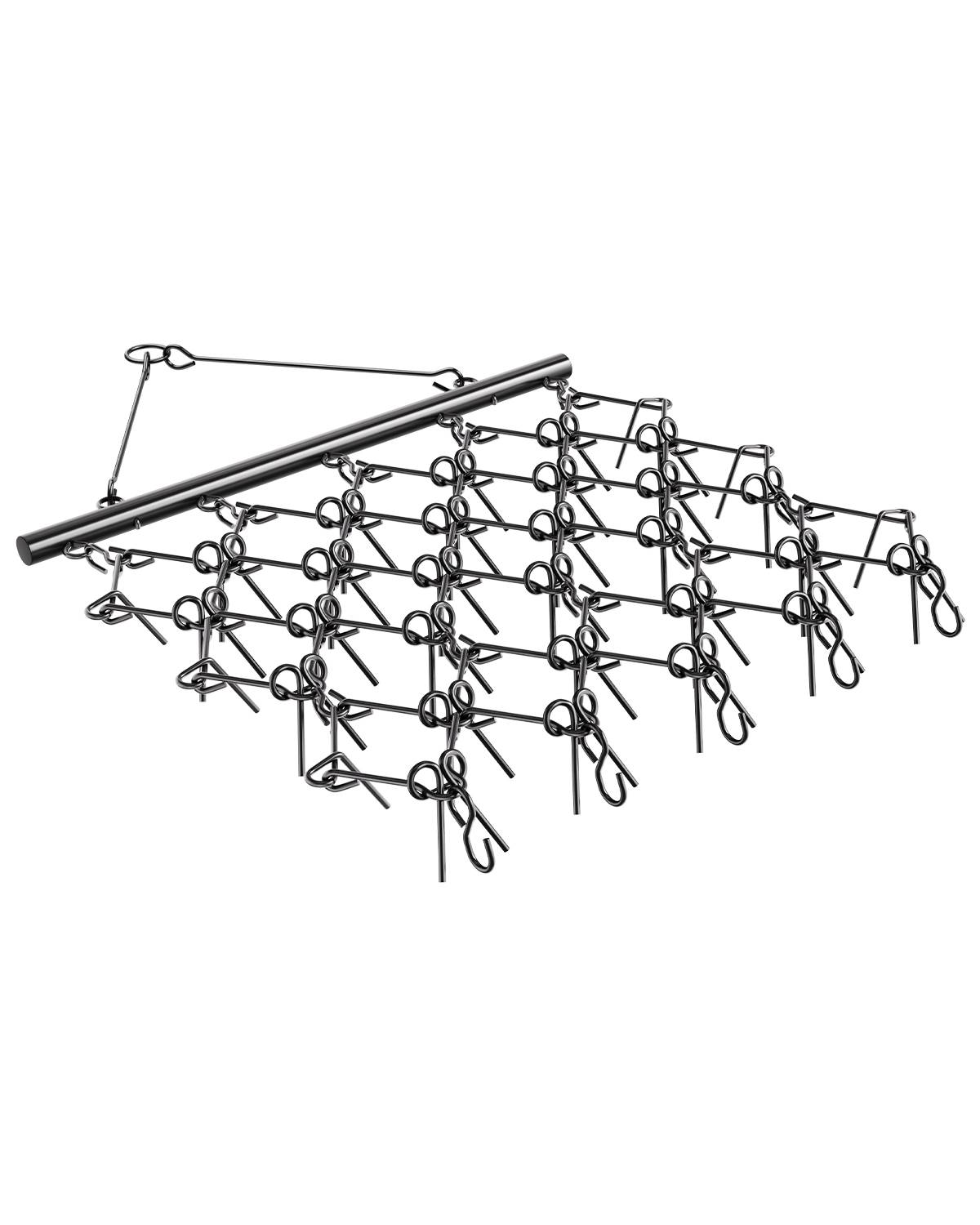 VEVOR Herse traînée chaîne, 1780x1470 mm, 60 dents. Nivellement, pour tracteur, VTT. - Image 1