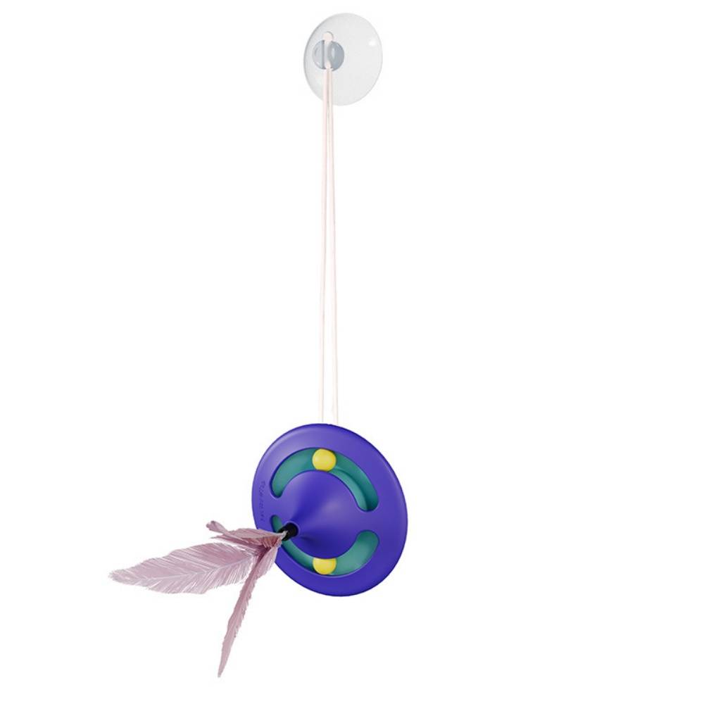 IntiMeg - Jouet pour chat Tumbler Spinning Top VIOLET IntiMeg - Image 2