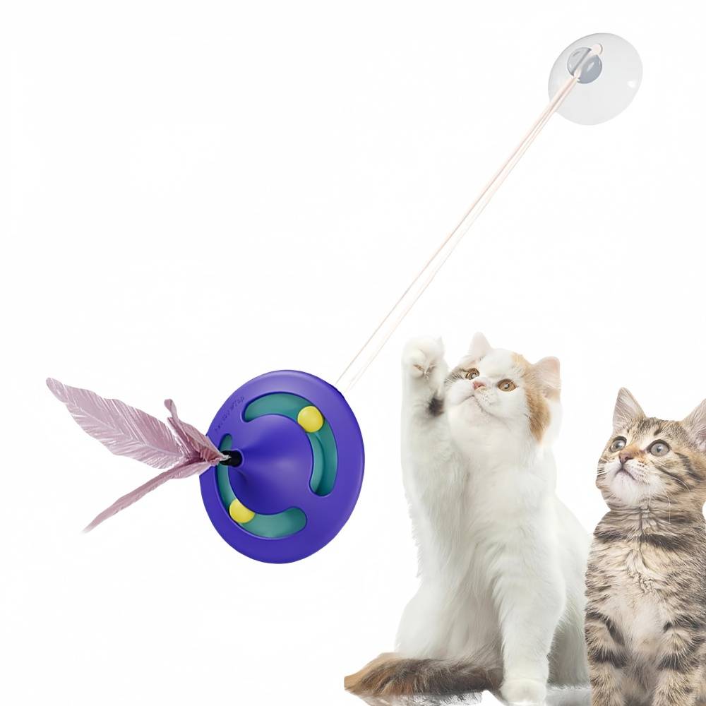 IntiMeg - Jouet pour chat Tumbler Spinning Top VIOLET IntiMeg - Image 1
