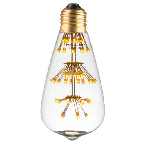 Ampoule LED Décorative E27 En Forme De Diamant Bleu - Ecolicht Neuve