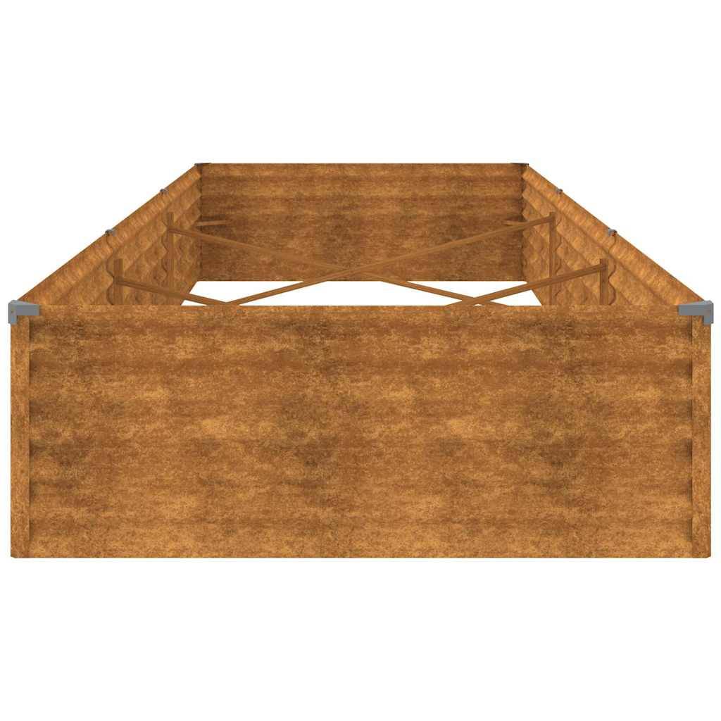 ComfortXL - Carré potager rectangulaire Acier Corten jardin Rouillé 291x100x36 cm – ComfortXL Outdoor Living - Image 5