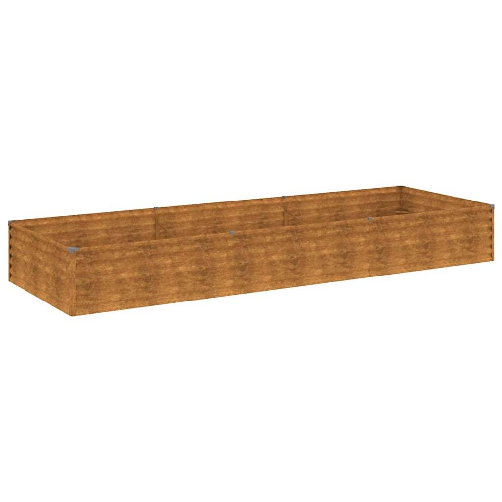 ComfortXL - Carré potager rectangulaire Acier Corten jardin Rouillé 291x100x36 cm – ComfortXL Outdoor Living - Image 2