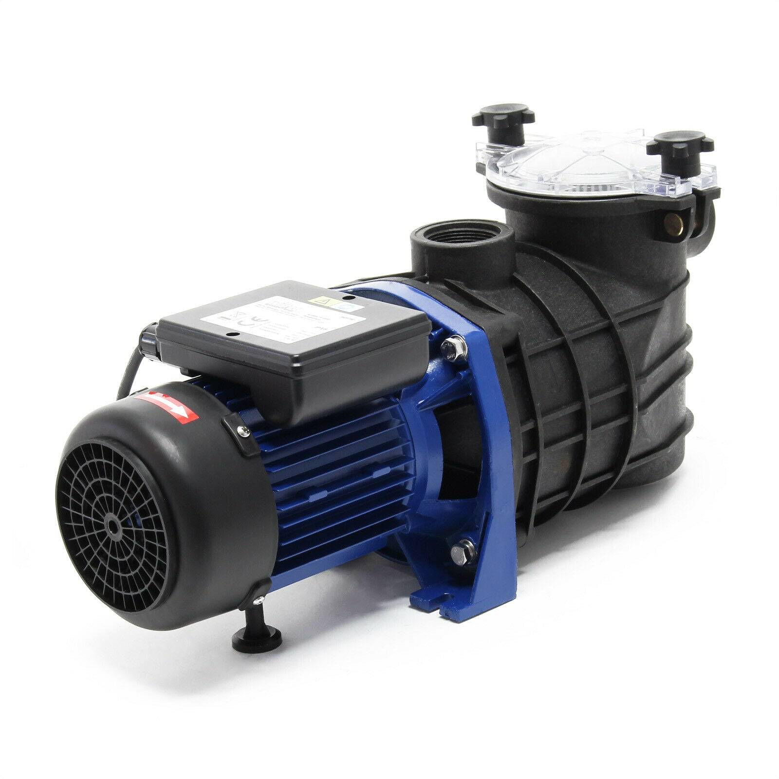 Helloshop26 - Pompe piscine 15000 litres par heure 750 watts pompe filtration circulation pool wattshirlpool - Imagen 4