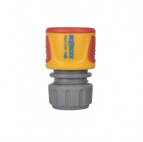 Hozelock - Raccord AquaStop ø 19mm Soft Grip - Image 1