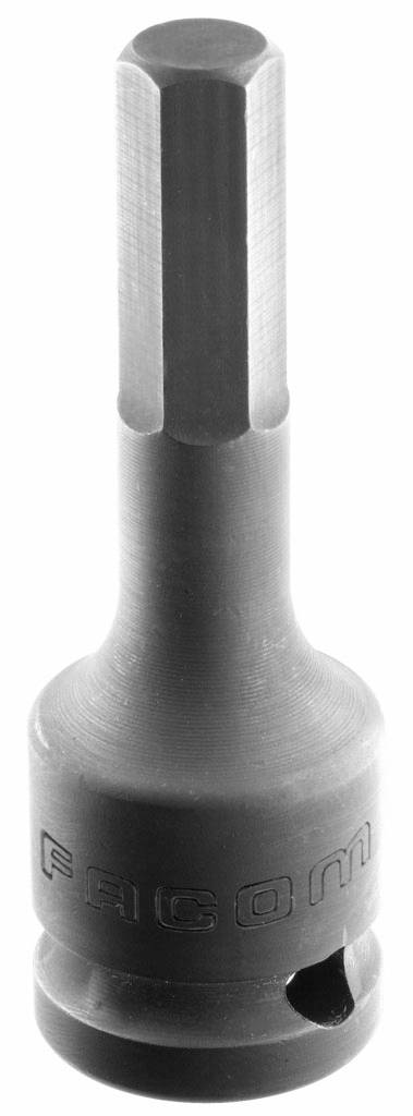 Douille tournevis impact 1/2'' 6 pans creux métriques diamètre 14mm longueur 79mm - FACOM - NSHM.14 - Image 1