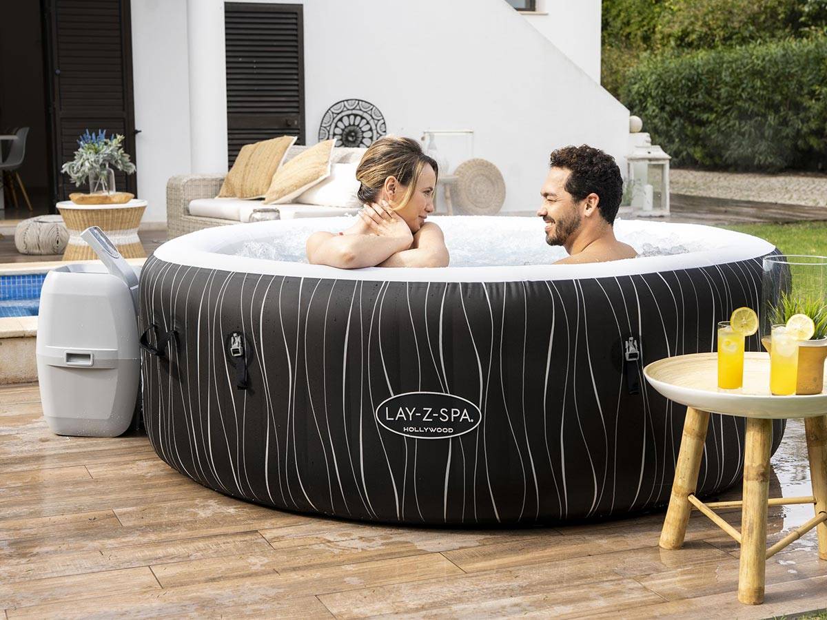Bestway - Spa gonflable Lay-Z-Spa Hollywood rond Airjet 4/6 places - Bestway - Image 4