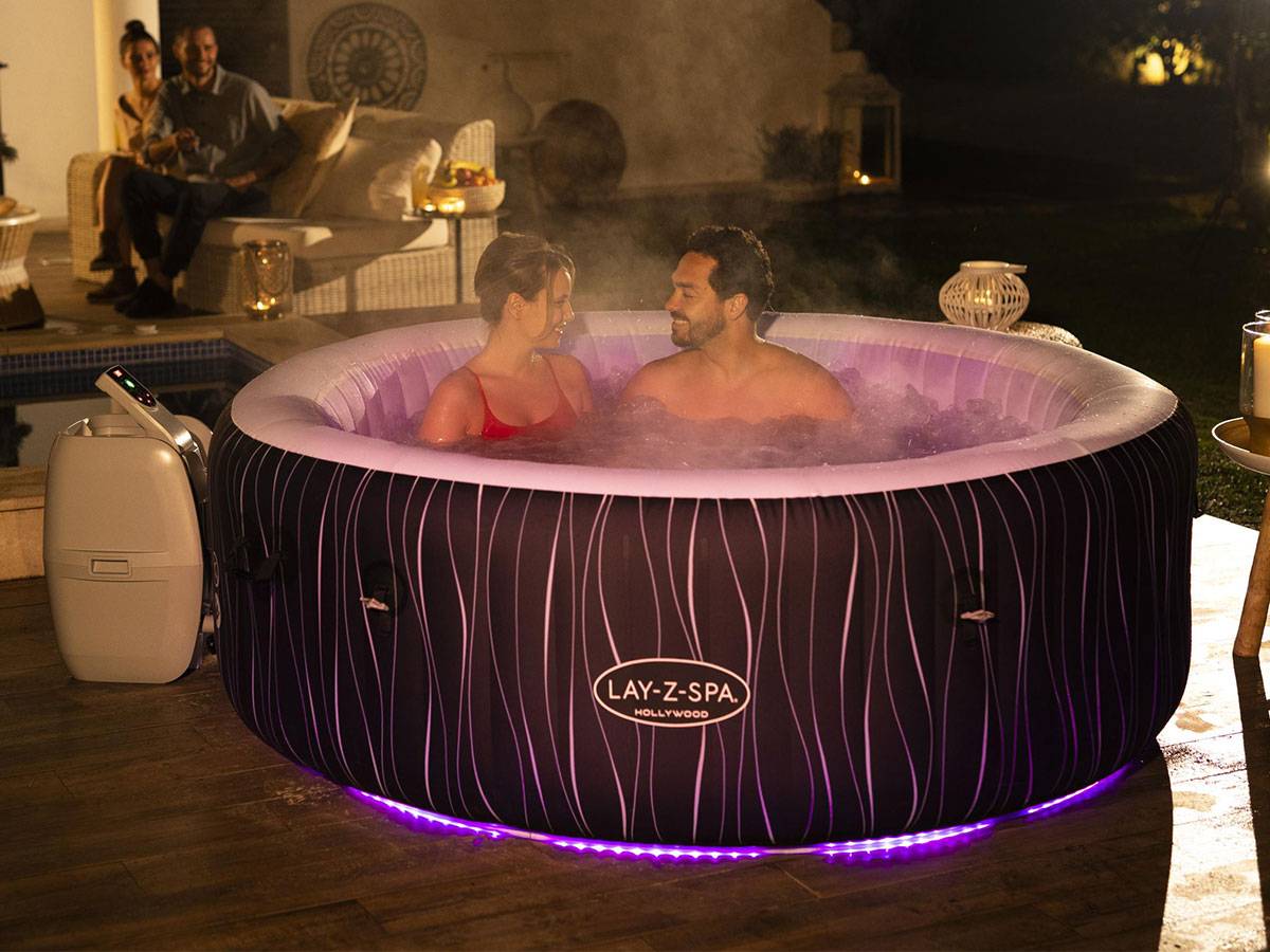 Bestway - Spa gonflable Lay-Z-Spa Hollywood rond Airjet 4/6 places - Bestway - Image 8