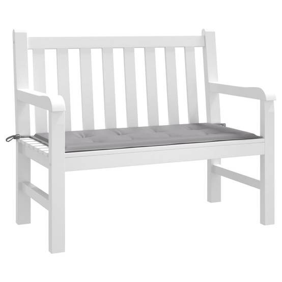 Coussin de banc de jardin Gris 100 X 50 cm - Prolenta Premium - Image 3