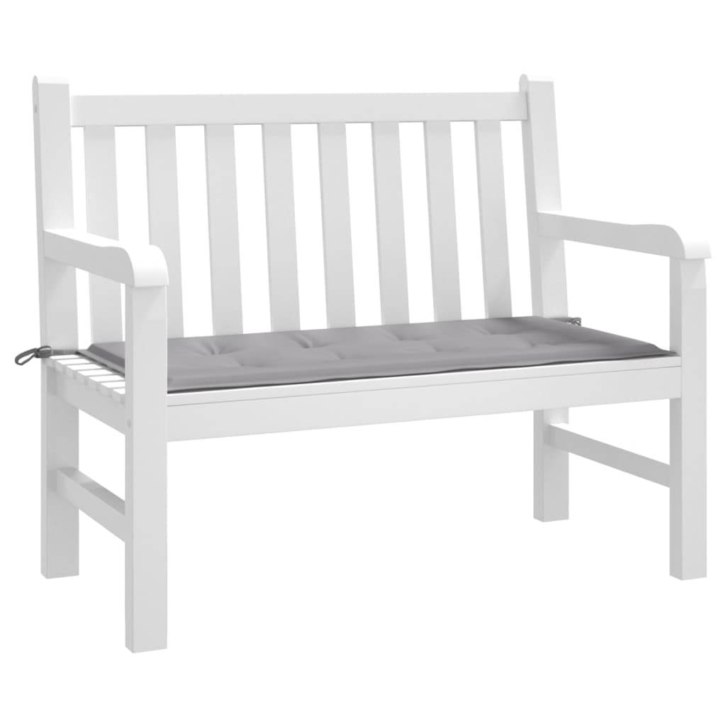Coussin de banc de jardin Gris 100 X 50 cm - Prolenta Premium - Image 3