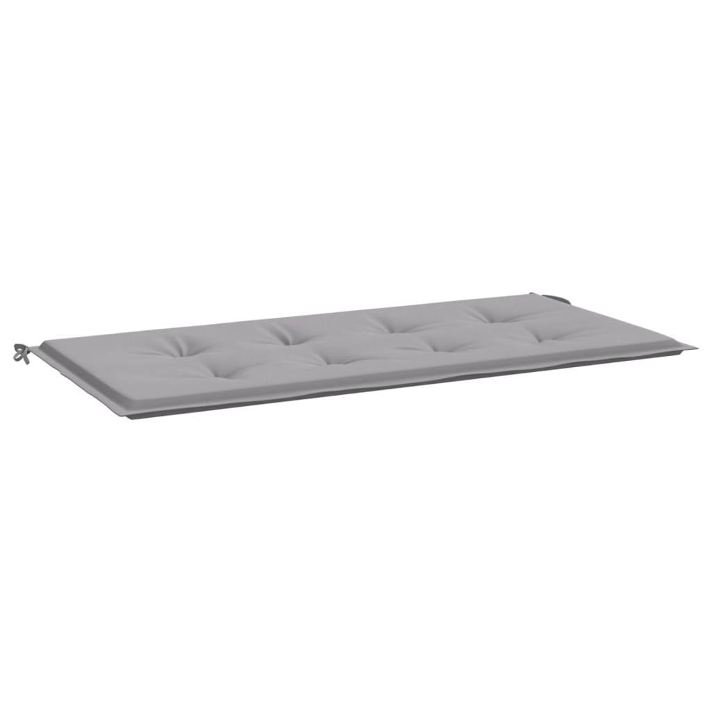 Coussin de banc de jardin Gris 100 X 50 cm - Prolenta Premium - Image 2