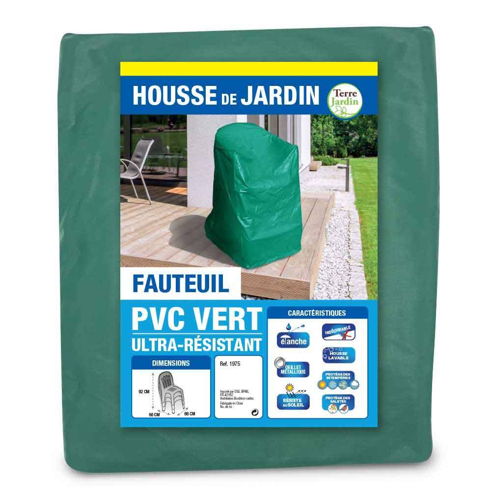 Terre Jardin - Housse de protection PVC chaise de jardin - extérieur - Imagen 2