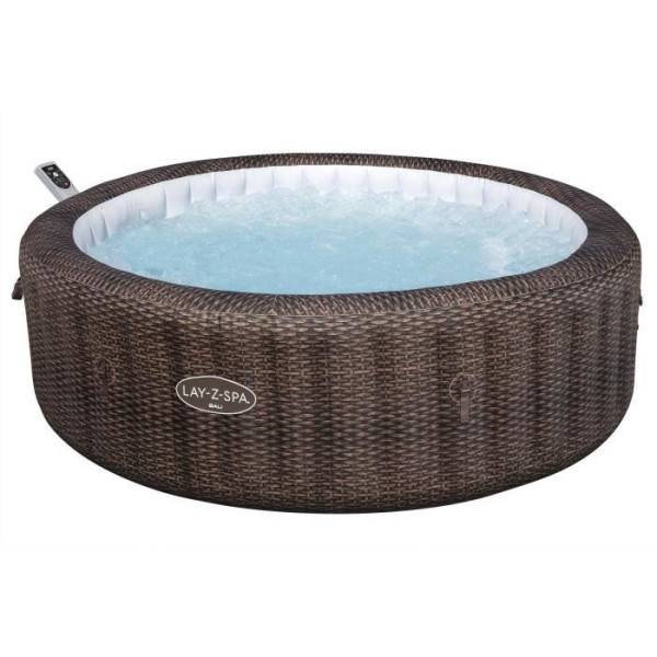 Bestway - Spa gonflable BESTWAY - Lay-Z-Spa Bali - 180 airjets - 216 x 71 cm - 5 a 7 places - Rond (couverture, cartouche, diffuseur) - Image 3