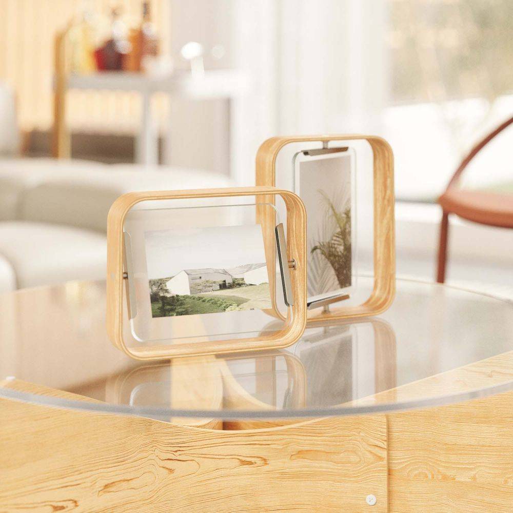 Umbra - Cadre photo en bois de frêne Bellwood Umbra - Imagen 2