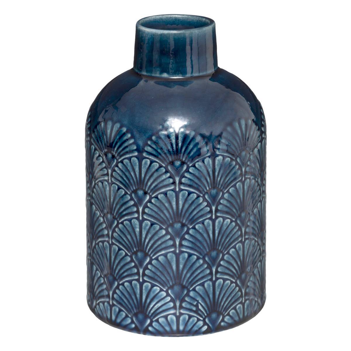 Atmosphera - Vase "Feel" céramique H21cm - Atmosphera Créateur d'intérieur - Imagen 1