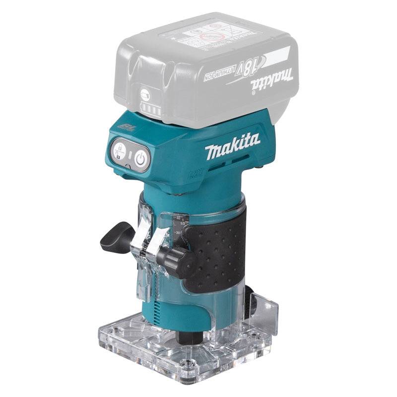 Affleureuse 18V LXT ®MAKITA - DRT52Z Li-Ion - Ø 6 mm (vendu sans batterie) Makita - Image 1