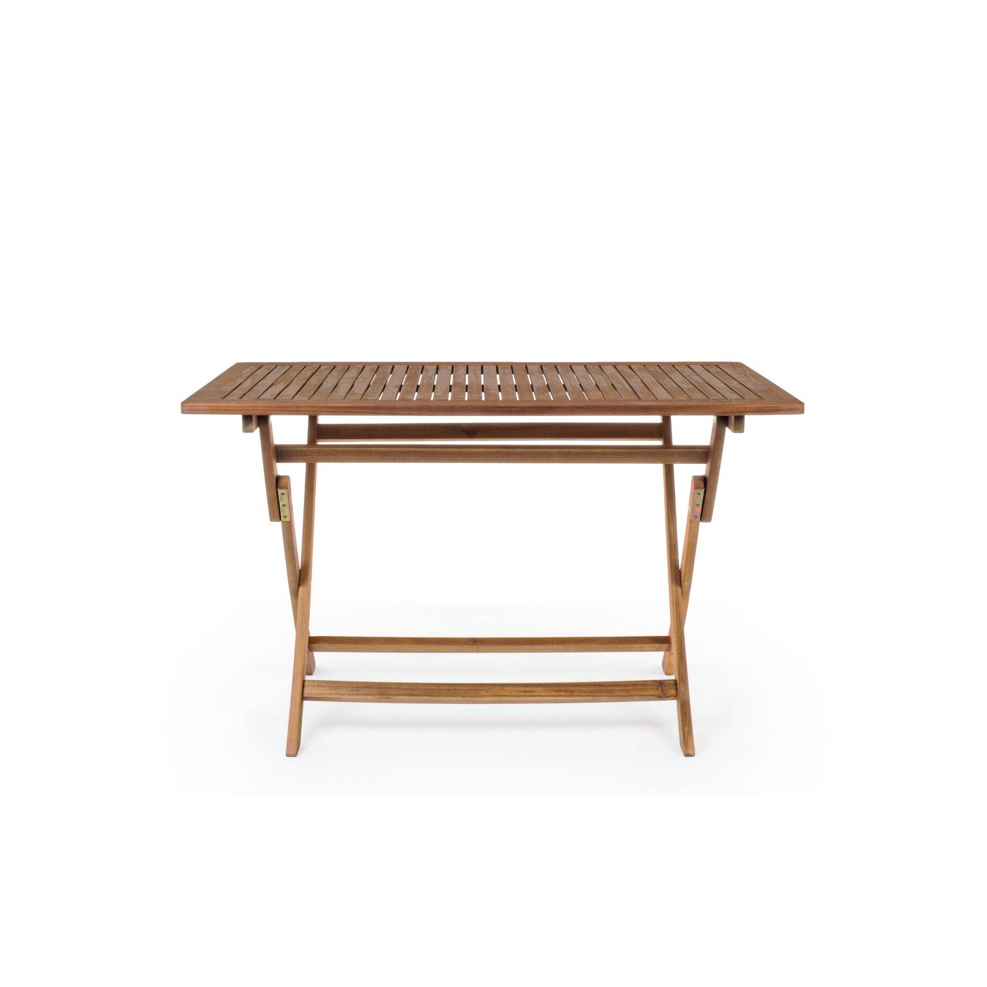 Autre - Table de jardin rectangulaire pliable en acacia L120 - CANCALE - Imagen 1