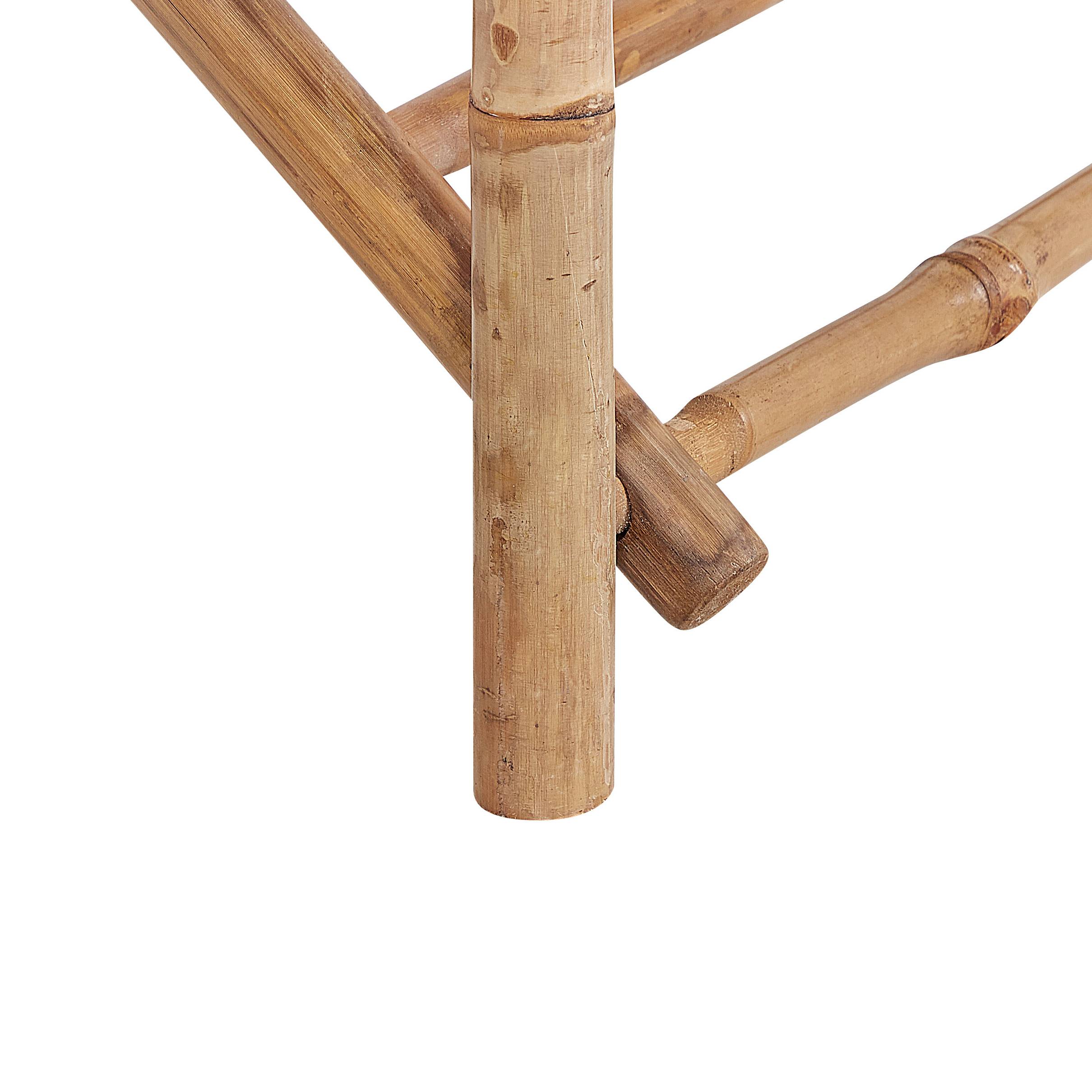 Beliani - Chaise de jardin Bambou Marron MOLISE - Beliani - Imagen 8