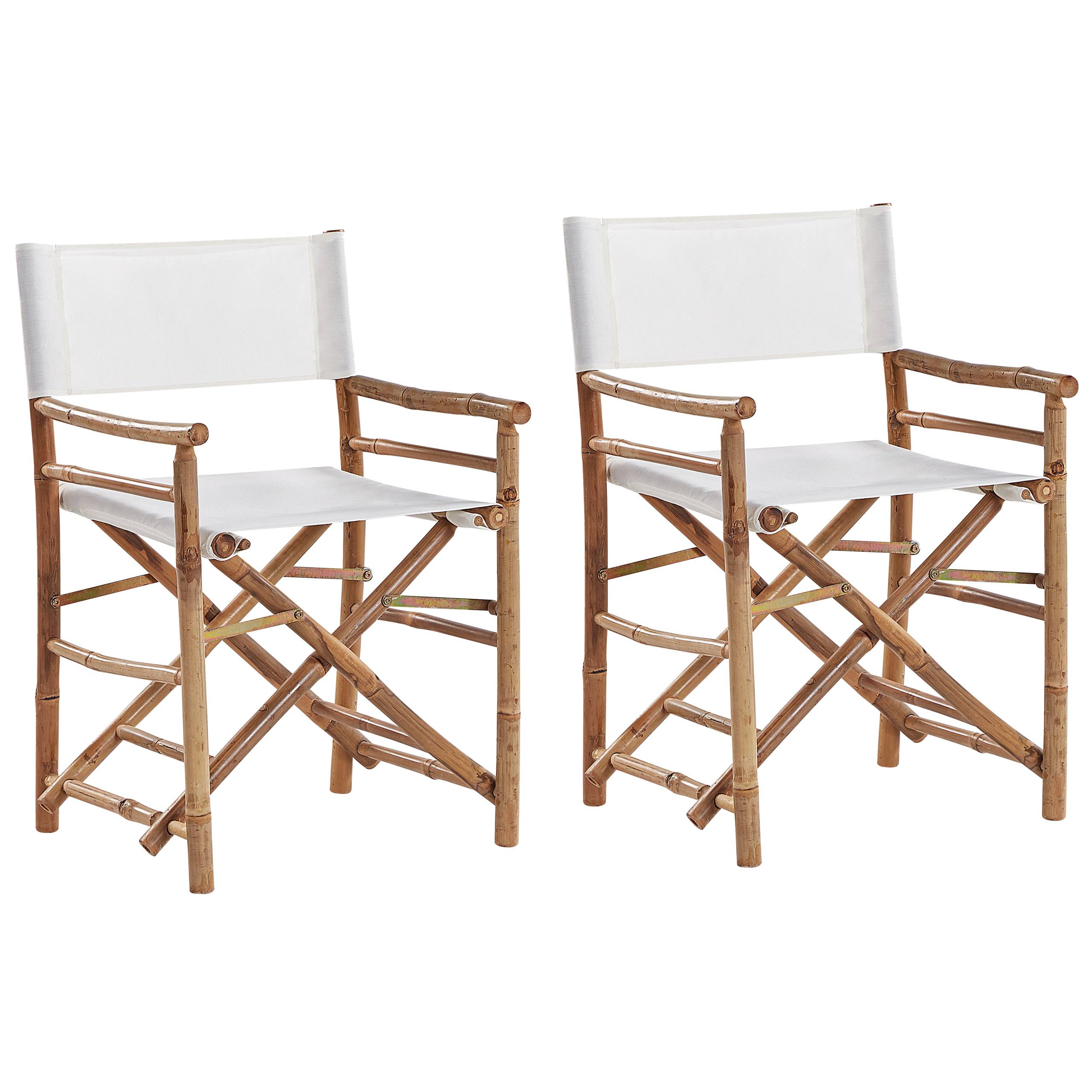 Beliani - Chaise de jardin Bambou Marron MOLISE - Beliani - Imagen 2
