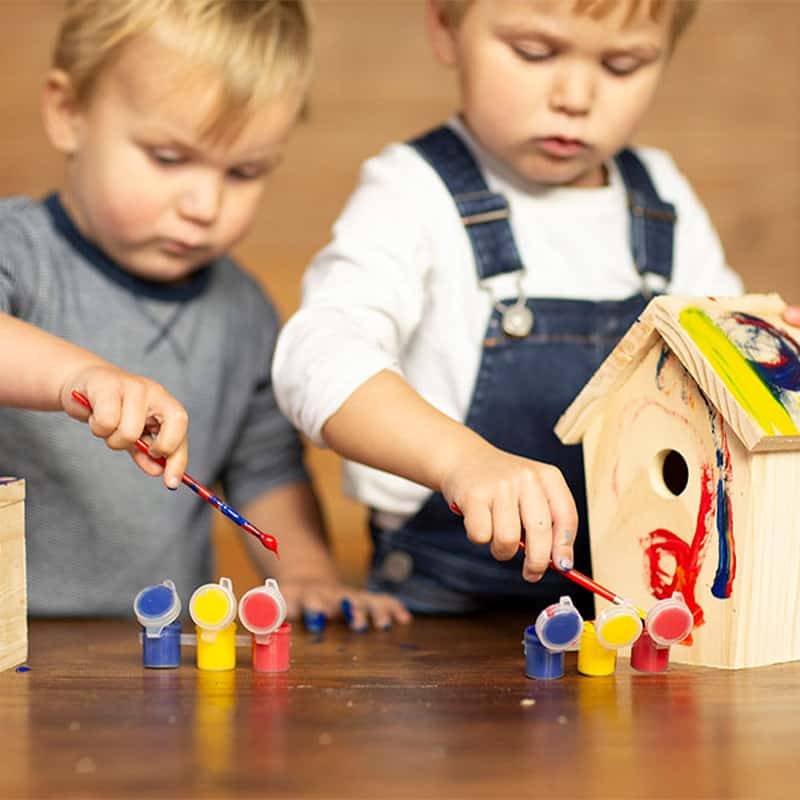Esschert Design - Nichoir à peindre pour enfants - Esschert Design - Image 3