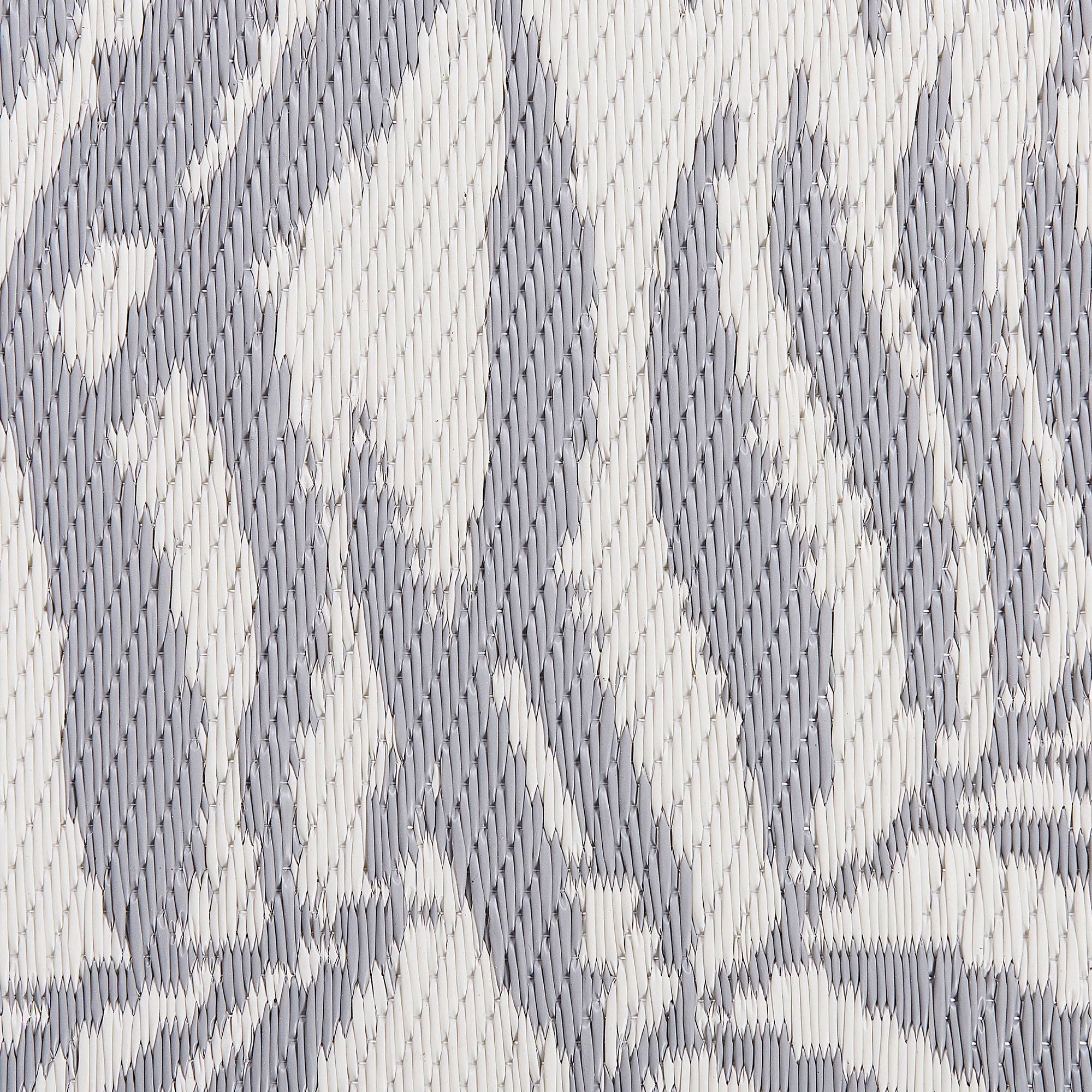 Beliani - Tapis d'extérieur Polypropylène Gris clair KOTA - Beliani - Imagen 5