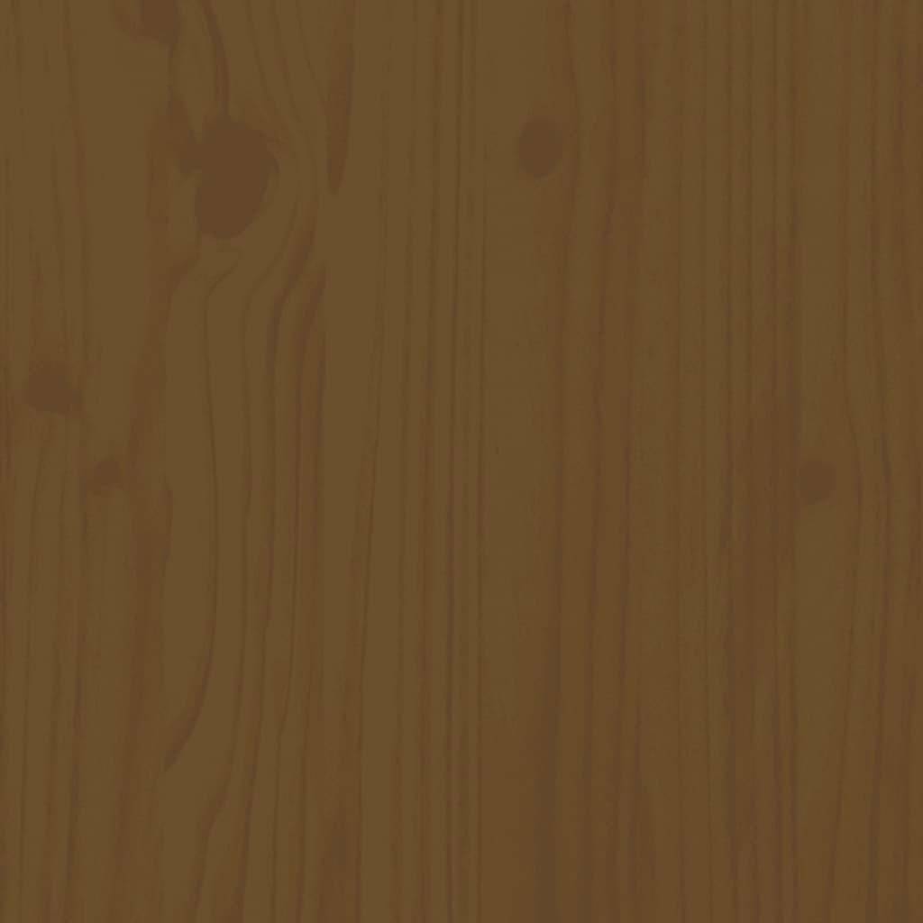 Vidaxl - Lit pour chien Marron miel 65,5x50,5x28 cm Bois de pin solide vidaXL 820190 - Imagen 7