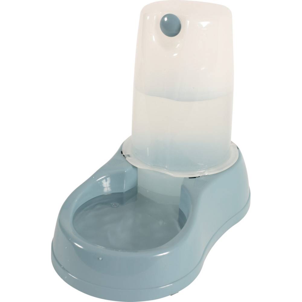 Dispensador de agua 6.5 litros, azul de plástico, para perro - Imagen 2