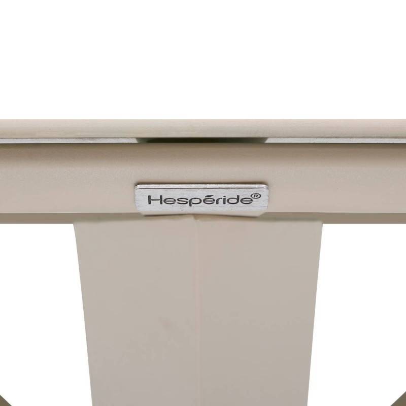 Hesperide - Table de jardin 6 places Oryon D130cm argile - Hespéride - Image 7