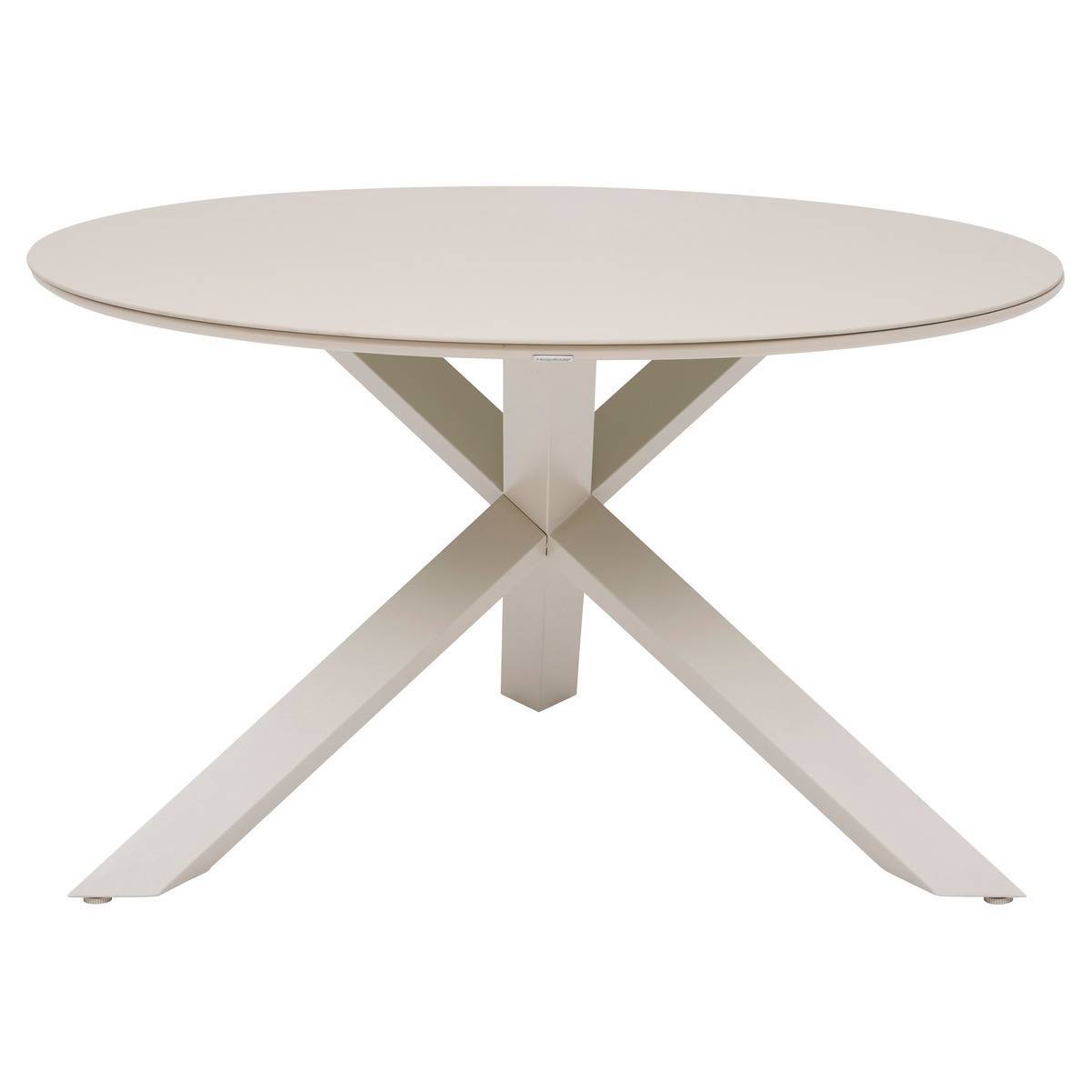 Hesperide - Table de jardin 6 places Oryon D130cm argile - Hespéride - Image 2